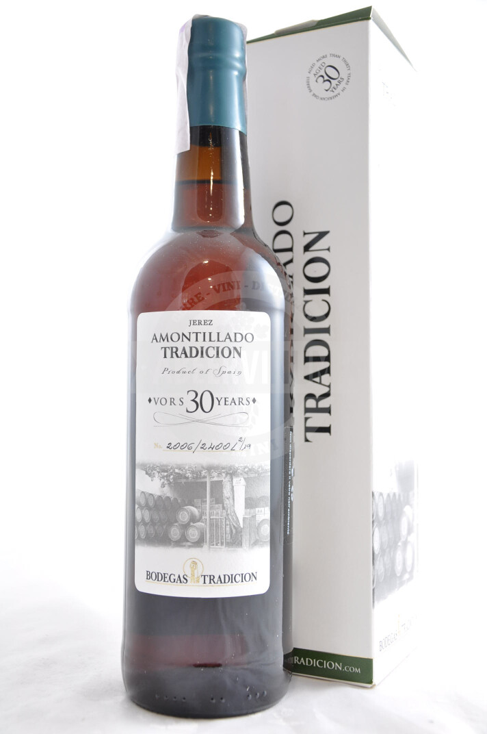 Vino Liquoroso Sherry Amontillado VORS 30 years - Bodegas Tradición